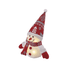 Emos Karácsonyi beltéri világító hóember, 25 cm, 3xAA, meleg fehér, 4 LED (DCFW04) karácsonyfa izzósor