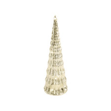 Emos LED beltéri üveg karácsonyfa, 27 cm, 2xCR2032, meleg fehér (DCLW30) karácsonyfa izzósor