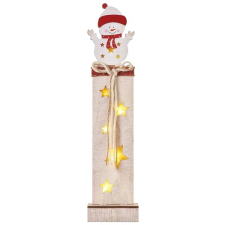Emos LED dekoráció - fa, hóember, 46cm, 2x AA, beltéri, meleg fehér, időzítő karácsonyfadísz