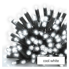 Emos LED fényfüzér 10m 100LED IP44 hidegfehér (D2AC04) (D2AC04) karácsonyfa izzósor