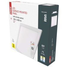  EMOS LED MENNYEZETI PANEL RIVI 30x30, 20W, DIMM., ÁLLÍTHATÓ SZÍNHŐM. világítás