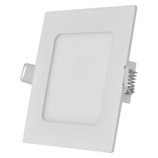 Emos LED süllyesztett lámpatest NEXXO, négyzet, fehér, 7W, természetes fehér világítás