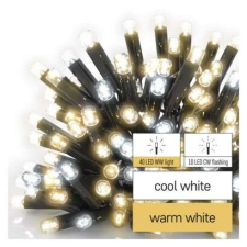 Emos Lighting Profi LED sorolható füzér, villogó – jégcsapok, 3 m, kültéri, meleg/hideg fehér karácsonyfa izzósor