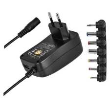 Emos N3112 univerzális 1500mA hálózati adapter USB aljzattal kábel és adapter