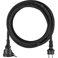 Emos Neoprén hosszabbító kábel - 1× aljzat, 5 m, 3× 1,5 mm2 kábel és adapter