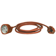 Emos P01225R hosszabbító 25m narancssárga hosszabbító, elosztó