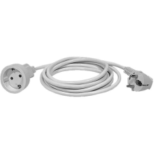Emos P0123R 3 méter 3x1,5mm2 fehér hosszabbító kábel és adapter