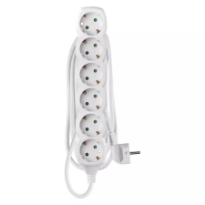 Emos P0622 6 aljzat 2méter 3x1mm2 hosszabbító hosszabbító, elosztó