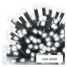 Emos Profi LED sorolható füzér, fekete – jégcsapok, 3 m, kültéri, hideg fehér kültéri izzósor