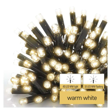 Emos Profi LED sorolható füzér, villogó – jégcsapok, 3 m, kültéri, meleg fehér karácsonyfa izzósor