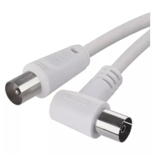 Emos S30110 ANTENNA KOAX KÁBEL 90° 1,25M audió/videó kellék, kábel és adapter