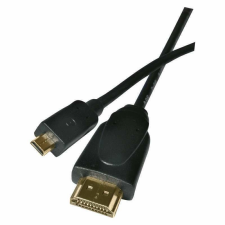 Emos SD1201 micro HDMI apa - HDMI apa Kábel 1.5m - Fekete (SD1201) kábel és adapter