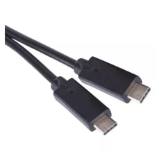 Emos SM7022BL USB-C - USB-C töltő- és adatkábel 1m fekete (SM7022BL) kábel és adapter