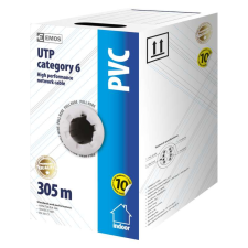  EMOS UTP kábel CAT6 305m kábel és adapter