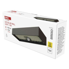  EMOS ZG166S, LED SOLAR lámpatest BRIXO PIR, 900lm IP65 természetes fehér kültéri világítás