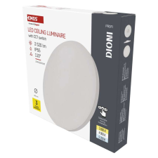 Emos ZM7152, LED felületi lámpatest DIONI kerek, fehér, 32W, CCT világítás