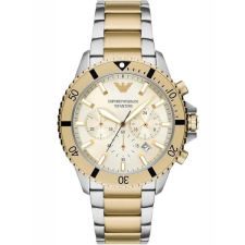 Emporio Armani AR11606 férfi kronográf karóra, 43 mm, acél, WR100 karóra