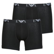 Emporio Armani Boxerek MONORGRAM 2 PACK BOXER Fekete EU L