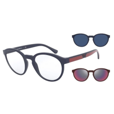Emporio Armani EA4152 56691W MATTE BLUE CLEAR napszemüveg