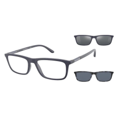 Emporio Armani EA4160 50881W MATTE BLUE CLEAR napszemüveg