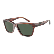 Emporio Armani EA4177 502371 SHINY STRIPED BROWN DARK GREEN napszemüveg