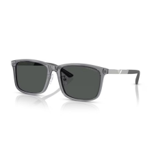 Emporio Armani EA4241D 620687 SHINY TRANSPARENT GREY DARK GREY napszemüveg napszemüveg