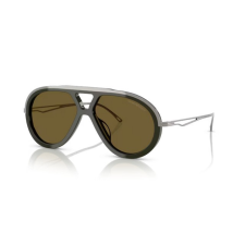 Emporio Armani EA4242U 621473 SHINY OLIVE GREEN DARK BROWN napszemüveg napszemüveg