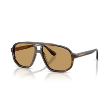 Emporio Armani EA4263U 632673 STRIPED DARK BROWN BROWN napszemüveg