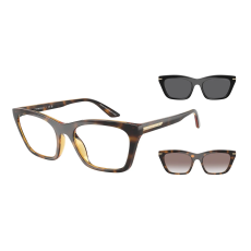 Emporio Armani EA4274BU 50261W Shiny Havana DEMO LENS napszemüveg