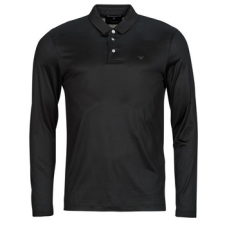 Emporio Armani Hosszú ujjú galléros pólók POLO SHIRT Fekete EU M férfi póló
