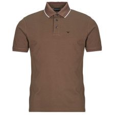 Emporio Armani Rövid ujjú galléros pólók POLO SHIRT EM000858 Barna EU S férfi póló