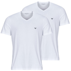 Emporio Armani Rövid ujjú pólók 2-PACK CREW NECK T-SHIRT AF14132 Fehér EU L