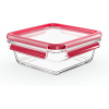EMSA Clip&Close 0,8L Üveg ételtároló - Piros