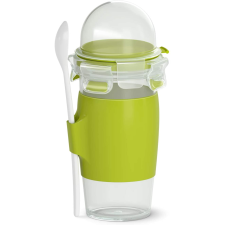 EMSA CLIP & GO Ételtároló 0,45 L Műanyag Zöld, Átlátszó 1 db (3110600384) papírárú, csomagoló és tárolóeszköz