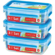 EMSA Food Clip&Close 0,55L Műanyag ételtároló (3db/csomag) papírárú, csomagoló és tárolóeszköz