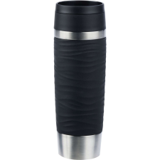 Emsa Travel Mug Waves Grande 500ml Termosz - Fekete termosz