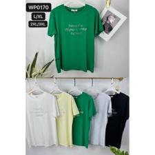 EMT Póló pamut női póló mintás – 2XL/3XL női póló