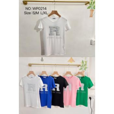  EMT Póló pamut női póló mintás – L/XL Zöld
