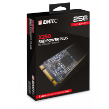 Emtec 256GB X250 SSD Power Plus M.2 SATA3 SSD (ECSSD256GX250) merevlemez