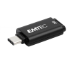 Emtec 32GB D400 USB 3.2 Type-C Pendrive - Fekete (ECMMD32GD403)