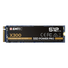 Emtec 512GB X300 M.2 PCIe SSD (ECSSD512GX300) merevlemez