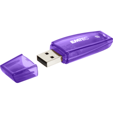 Emtec C410 Color Pendrive, 8Gb, USB 2.0, lila (Ecmmd8Gc410) pendrive