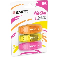 Emtec C410 P3 Neon 16GB USB 2.0 Mintás pendrive