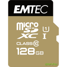 Emtec Gold 128GB MicroSDXC 21 MB/s ECMSDM128GXC10GP memóriakártya
