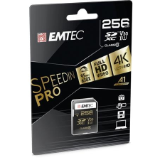 Emtec Memóriakártya, SDXC, 256GB, UHS-I/U3/V30, 95/85 MB/s, EMTEC "SpeedIN" memóriakártya