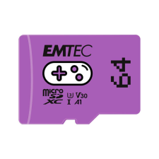 Emtec MicroSD Card  64GB SDXC CL.10 UHS1 U3 V30 A1 Gaming (ECMSDM64GXCU3G) memóriakártya