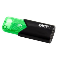 Emtec Pendrive, 64GB, USB 3.2, EMTEC "B110 Click Easy", fekete-zöld pendrive