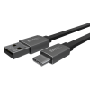 Emtec USB-A apa - USB-C apa töltőkábel 1.2m - Fekete