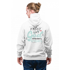  Én vagyok a bizonyíték - Zipzáros Pulóver női pulóver, kardigán