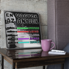 Én vagyok az anyjuk - Star Wars Vászonkép (Személyre szabható) grafika, keretezett kép